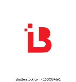 logo initial LB vector for inspiration