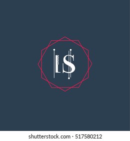 is logo initial Letter, Abstract Polygonal Background Logo, design for Corporate Business Identity,flat icon, Alphabet letter