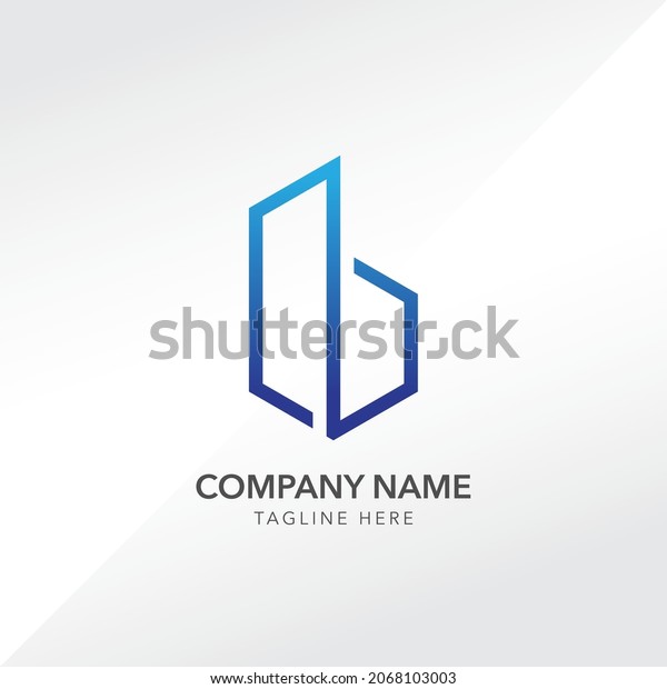 Logo Initial Letter B Vector Stock Vector (Royalty Free) 2068103003 ...