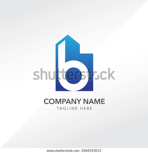 Logo Initial Letter B Vector Stock Vector (Royalty Free) 2068103012 ...