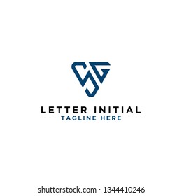 Logo of the Initial Letter Design of SG. - Vector