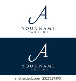 Logo Anfangsbuchstabe A Monogramm oder moderne Geometrie.Logo für Marke , Mode , Visitenkarte , Firma.