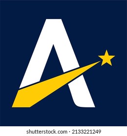 logo initial letter a premium 