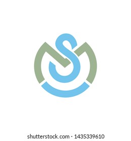 LOGO INITIAL MS tulip , for insspiration
