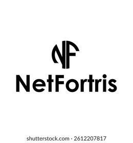 logo initial N combination letter gradient vector