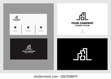 Logo Initial PGL, Realestae investmen succes construction
