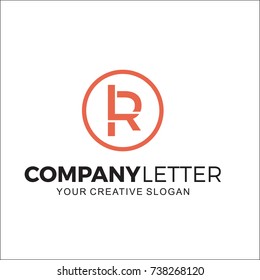 logo initial r and l, logo business