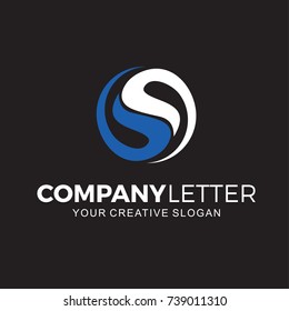 logo initial s, logo business