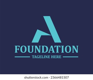 Logo a initial a simply icons concept