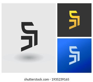 Logo Initial Sj Sc Letter Monogram Stock Vector (Royalty Free ...