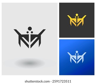 Logo initial for your company idea, professional digital logo.
