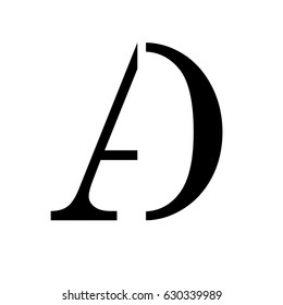 Logo initials A D