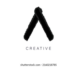 Logo Initials Letter A For Social Media, Web Design, Mobile Apps, Interfaces, etc