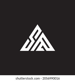 Logo-Initialbuchstaben SR für Marke, Fitness und Emblem