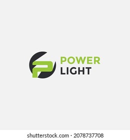 Das Logo mit den Initialen P scheint sich aus dem Licht herauszustechen, das von innen kommt