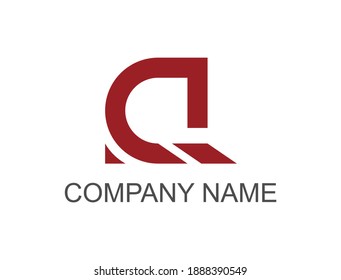 The logo is the initials a in red