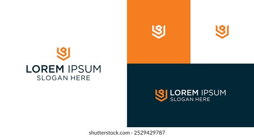 Logo mit den Initialen S und J in einem Sechseck