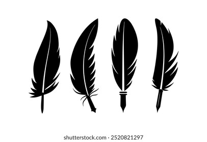 logo of an ink feather pen