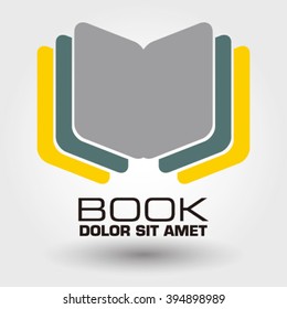 Logo inspiration book simple and elegant
