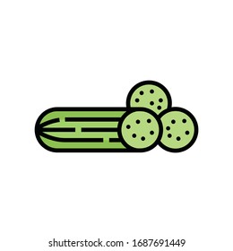 Logo inspiration: Elegant cucumber. The logo is suitable for business companies etc.
