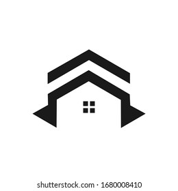 logo inspiration: elegant simple home. The logo is suitable for business companies, etc.