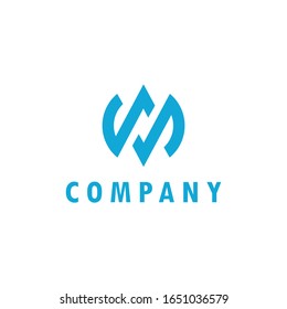 logo inspiration: the initials W combined with elegant M. The logo is suitable for business companies, technology, etc.