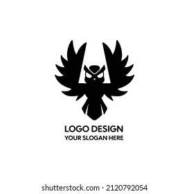 logo inspiration for owl lovers with a classic and elegant style mascot template