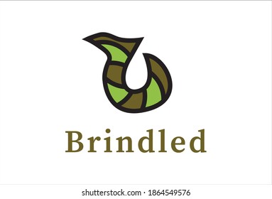logotipo inspirado en la letra b.

