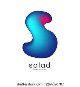 Logo intial S with fluid and liquid style for your brand.