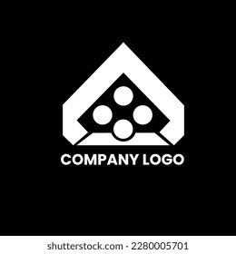 LOGO FOR INVESTMENT COMPANY WITH MINIMALIST TOUCH TRIANGLE ICON