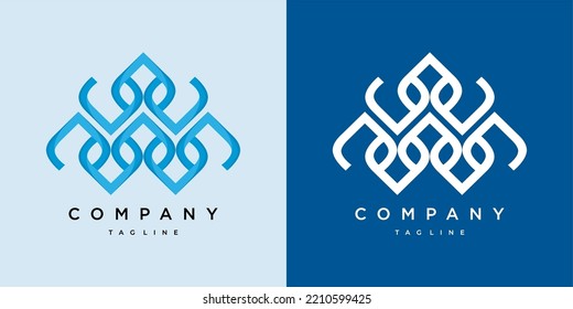 Logo For Islamic Housing, Mosque Dome Shape