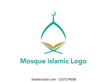 logo islamic style new mosque