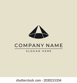 A logo for a jewelry store, store or IT company.Brand mark for business. Vector image.