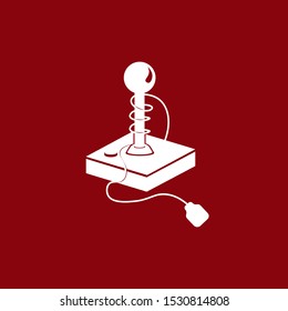 Logo joystick, gamepad, vector art