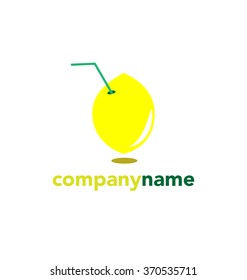 Logo juice vector