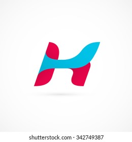 Logo K letter. Isolated on white background. Vector illustration, eps 10.