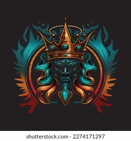 Logotipo Rey Humano, símbolo del poder