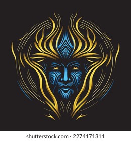 Logo King Human, symbol of power