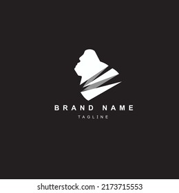 logotipo king kong monogram , logotipo moderno para su marca
