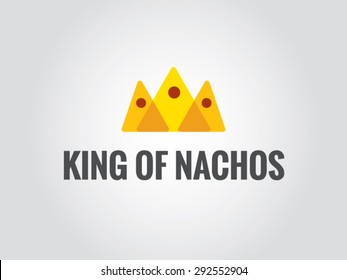 Logo King of Nachos - Tex-Mex