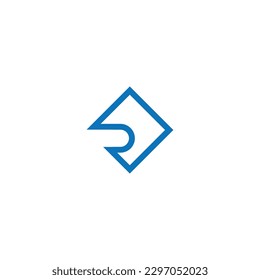 logo kite design icon technology illustration