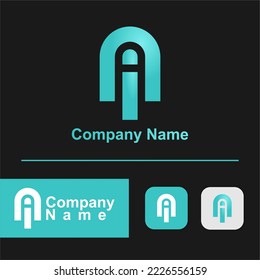 A and I Logo Konsep