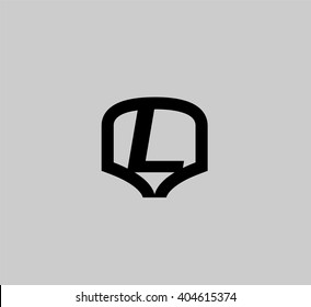 Logo L letter Vector illustration, eps 10
