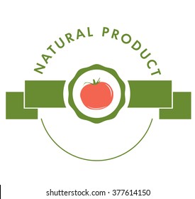 Logo or label for the vegetable shop