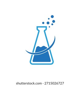 logo laboratorium icon templet vector research