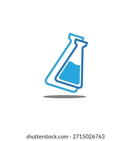 logo laboratorium icon templet vector research