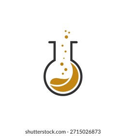 logo laboratorium icon templet vector research