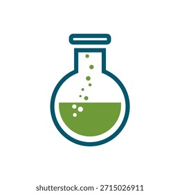 logo laboratorium icon templet vector research
