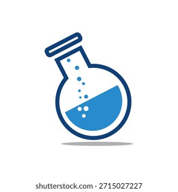 logo laboratorium icon templet vector research
