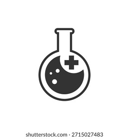 logo laboratorium icon templet vector research